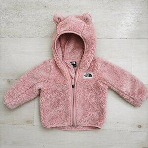 The North Face Infants' Campshire Bear Hoodie Pink Size 6-12 Months
